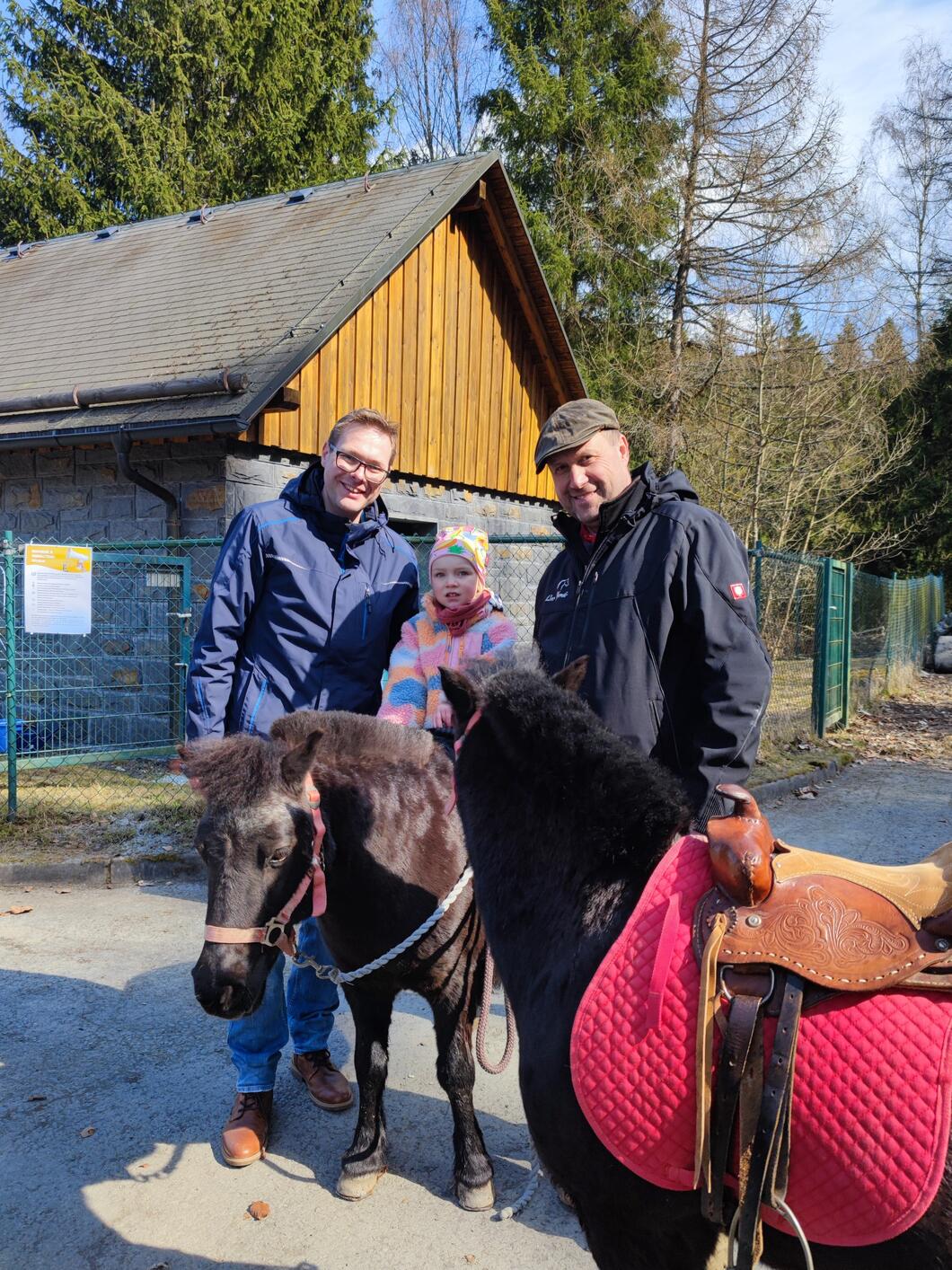 Wasserwerk Erlbach Weltwassertag - Ponyreiten