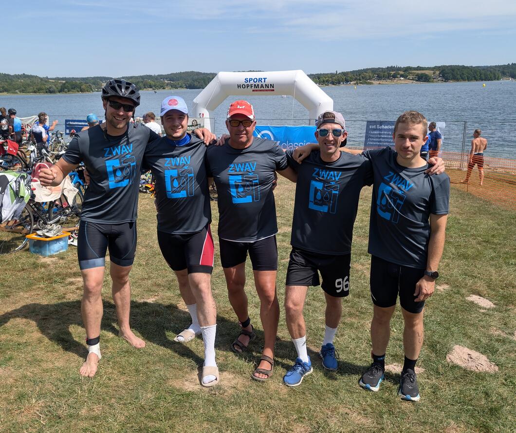 Unsere Siegessicheren Triathleten