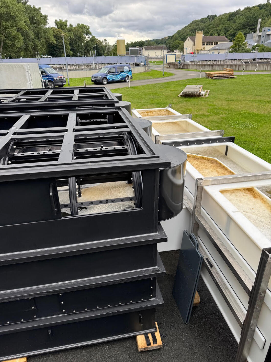 Filteranlage der Firma Kunststoff Spranger